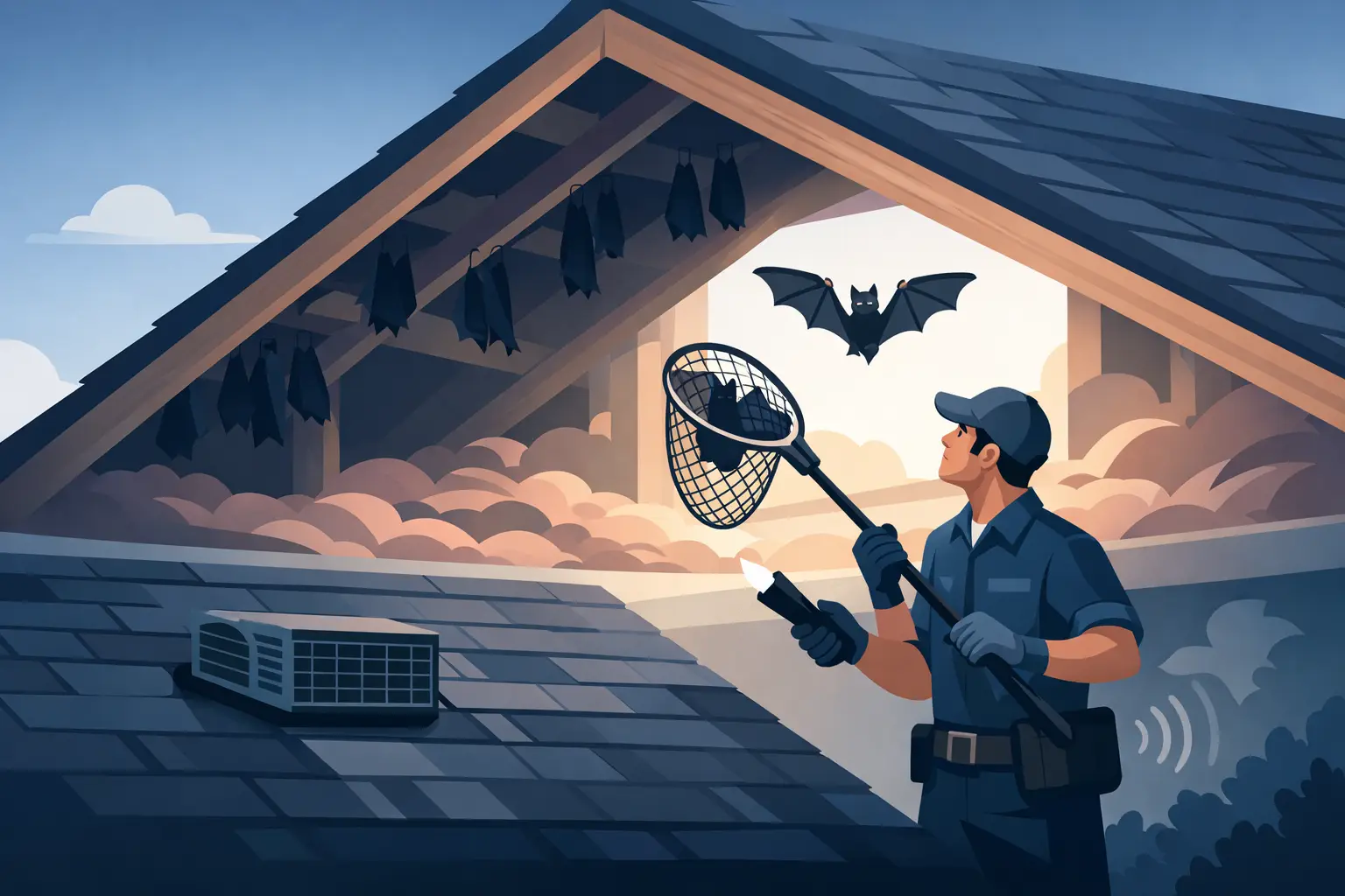 Bats in Attic Removal Done Right