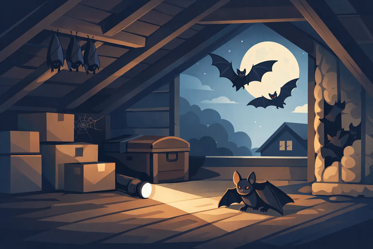 Are Bats Dangerous in Attics? What to Know