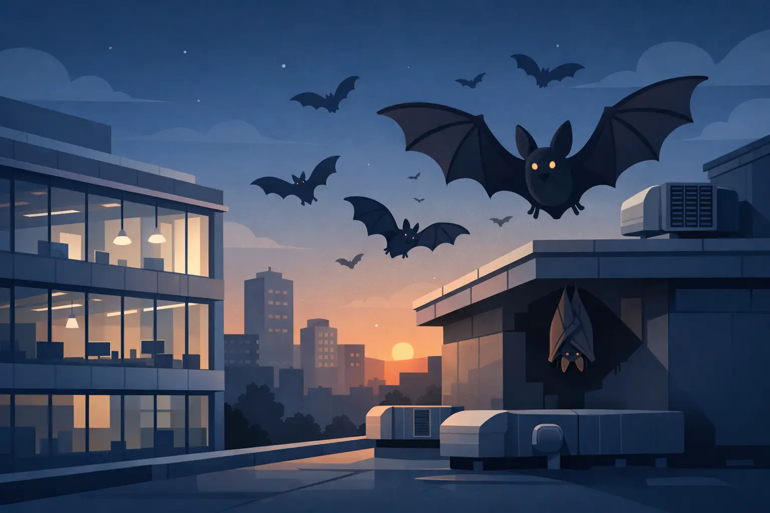 Bats in Commercial Buildings: What to Do