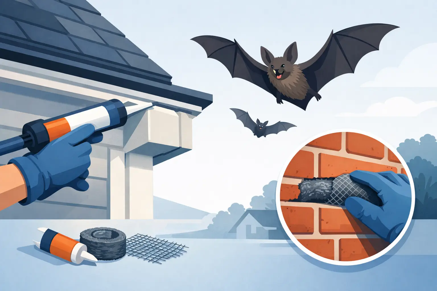 How to Seal Bat Entry Points the Right Way