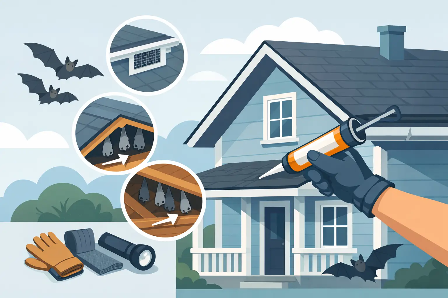 Homeowner Guide to Bat Proofing Your House