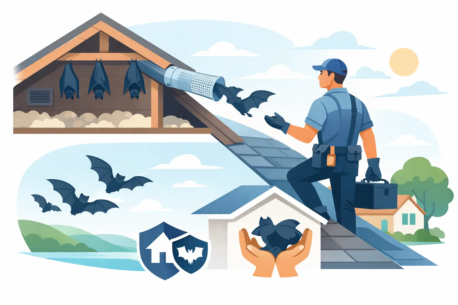 Humane Attic Bat Solutions for Lasting Relief