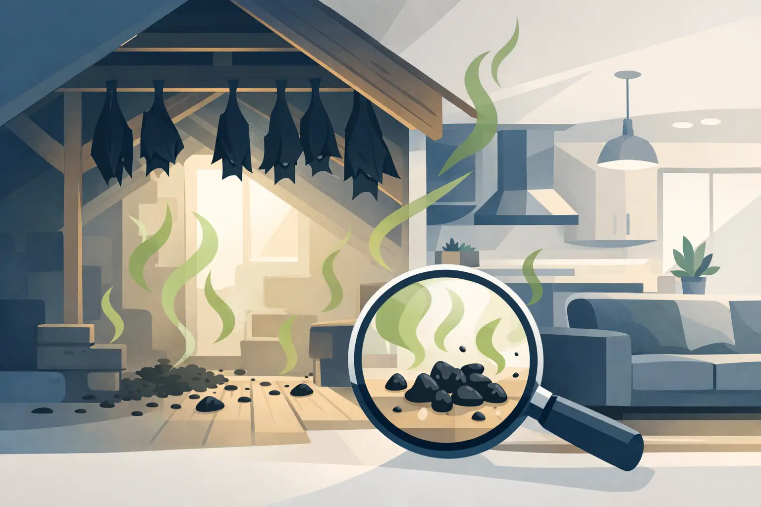 Odor After Bat Infestation: What Causes It?