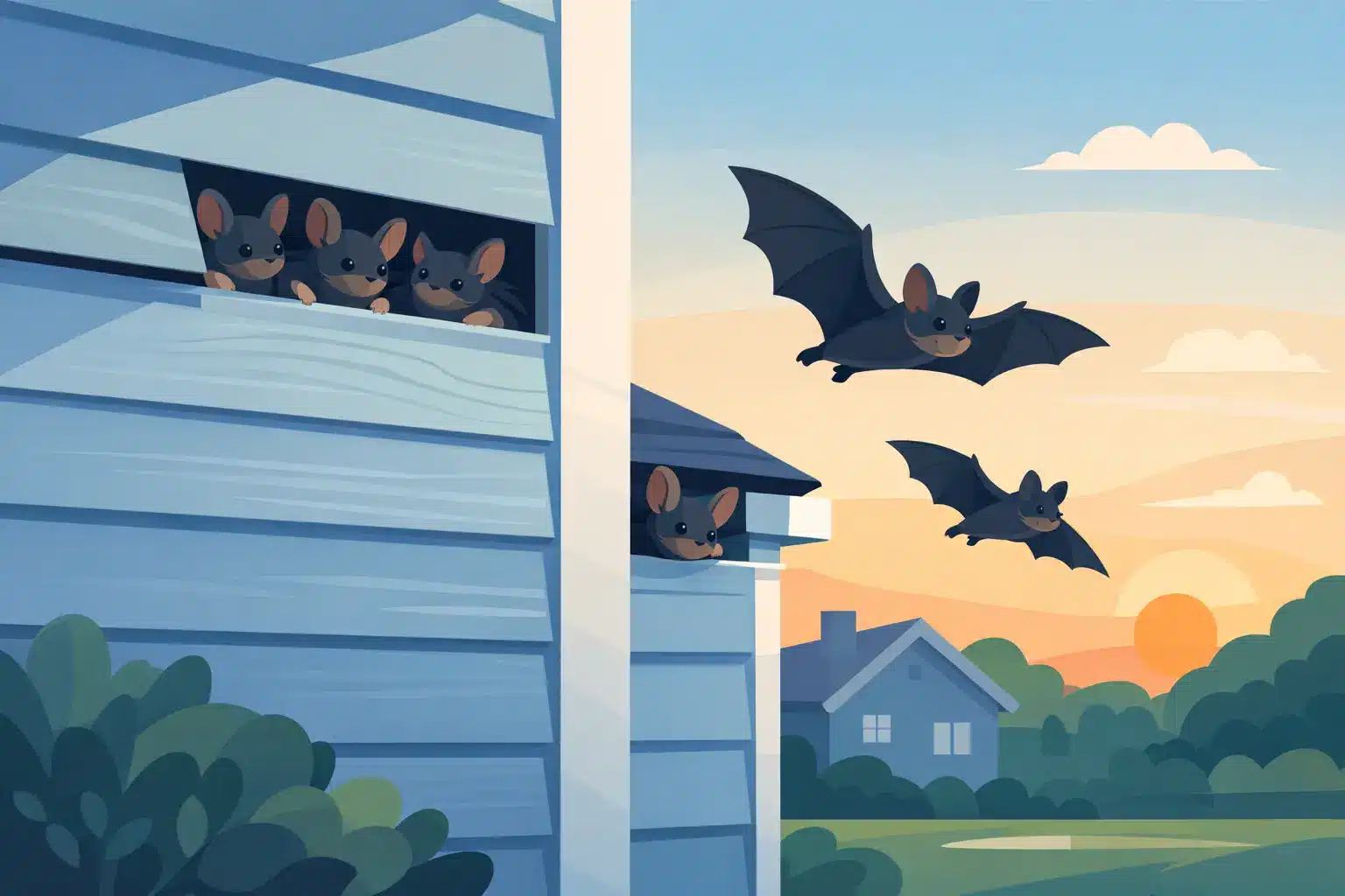 Can Bats Live Behind Siding? Yes, and Here’s Why