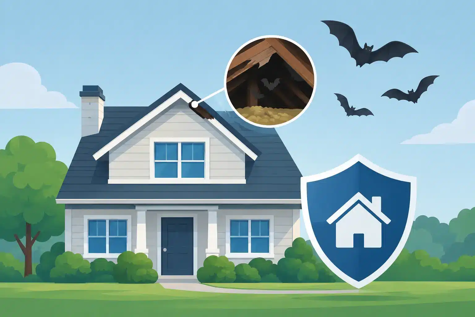 Does Bat Damage Insurance Cover Your Home?